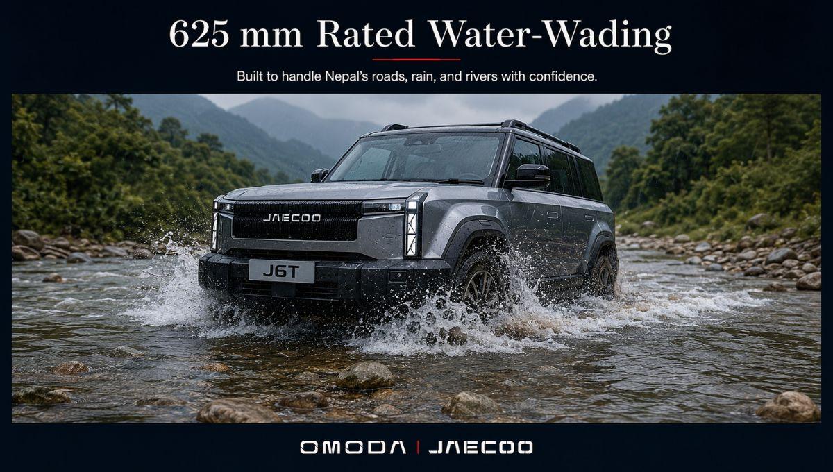 Can the Jaecoo J6T Handle Water Crossings?